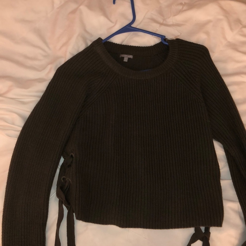 Green sweater